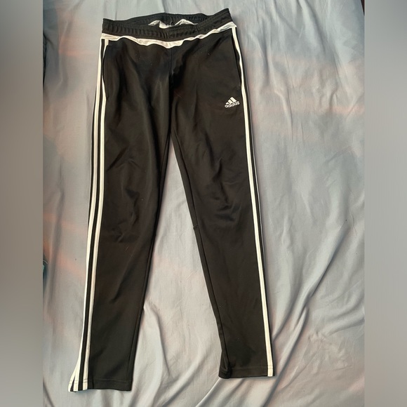 Adidas Essential Warmup 3-Stripe Track Pants - Picture 1 of 3